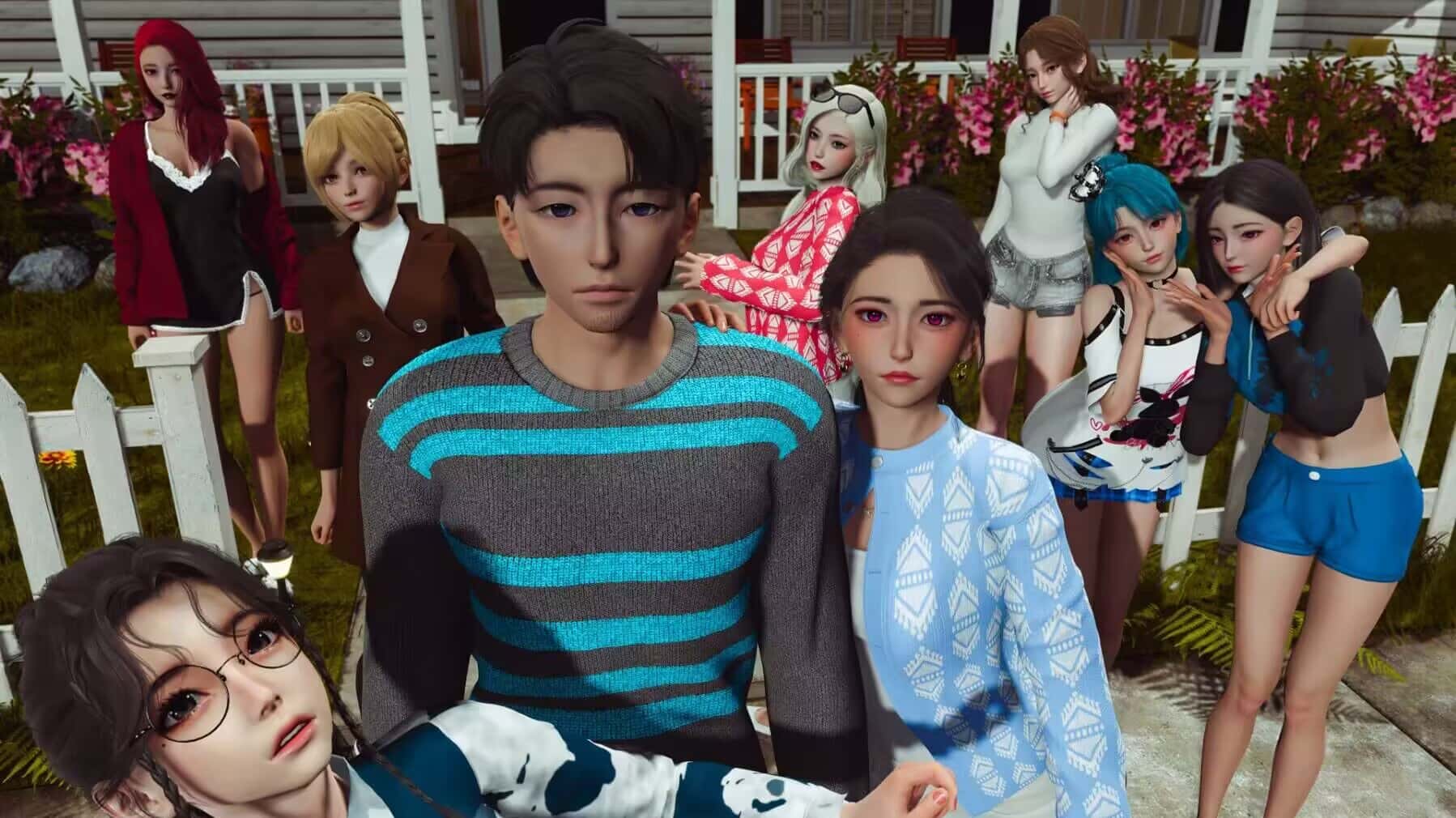 我的女友是恶霸插画